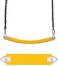 RBWTOYS Outdoor Swing Set with Seat and Colorful Chain.  Model RW-13125. Yellow