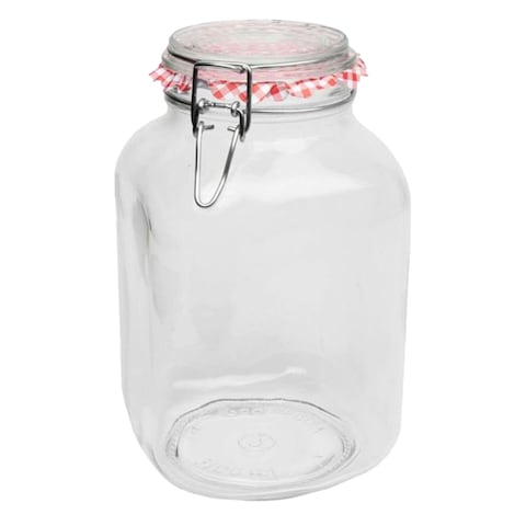 Borgonovo Glass Jar - 4.25 Liters - Clear