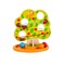 Children&#39;s Educational Wooden Tree Shape Glider Toy