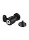 Generic - 2-Piece Flexible Ball Head Adapter Base For DSLR Camera Black