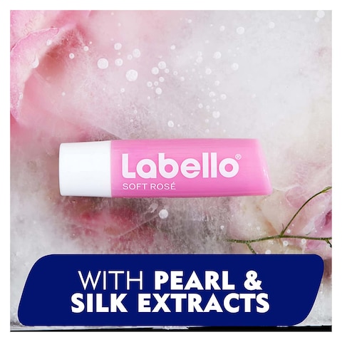 Labello Caring Lip Balm - Soft Rose - 4.8 gram