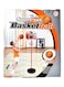 Rally Basketball Hoop Set Sturdy Base With Adjustable Stand Outdoor Playground Set For Kids 140X34X8Cm