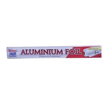 Velvex Aluminum Foil 45 cm x 5 mt