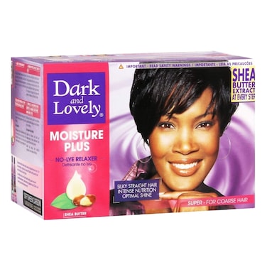 Dark And Lovely Shea Butter Moisture Plus Relaxer Super Kit