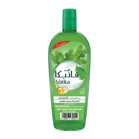 Vatika Naturals Watercress Enriched Hair Oil - 180ml