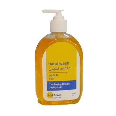 ماي تشويس صابون سائل لليدين برائحة الخوخ - 500 مل