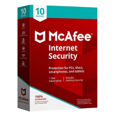 McAfee Internet Security 2018 10 Devices
