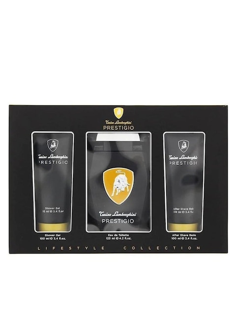 Tonino Lamborghini Prestige Men Set: Eau De Toilette 125ml + Shower Gel 100ml + After Shave 100ml