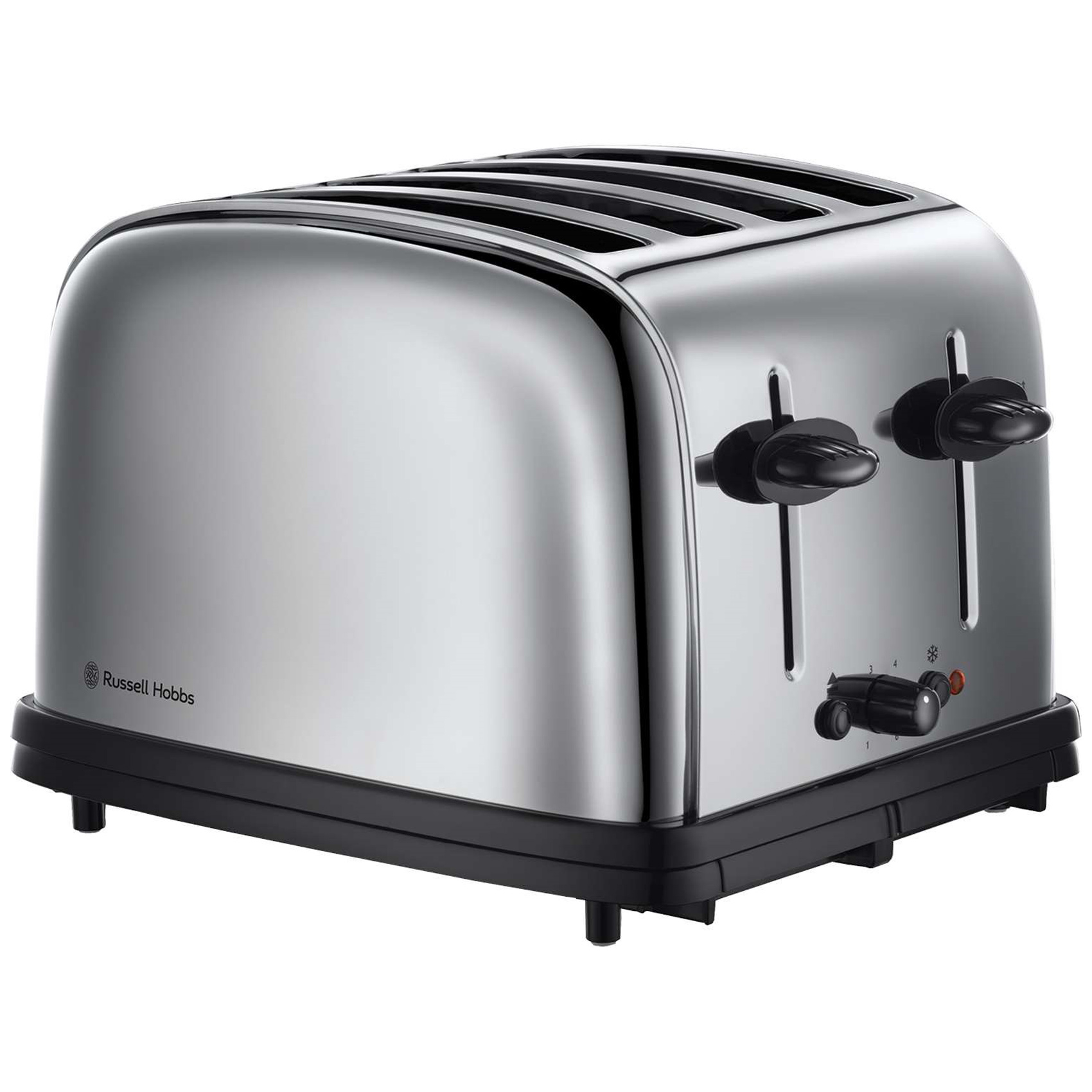 Russell Hobbs 4-Slice Stainless Steel Toaster 2900W 23340