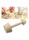 Generic Wooden Egg Tart Tamper Pastry Pusher Beige