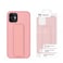 Protective Case Cover with Finger Grip Stand for iphone  12 Mini  - Pink