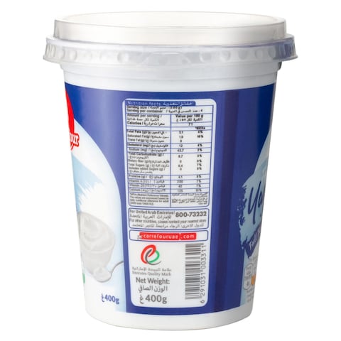 Carrefour Fresh Full Fat Yoghurt 400g