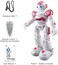 NuSense Smart Remote Control Robot for Kids - Intelligent programmable rc Robot Toy Educational, Gesture Sensing Robot kit Singing Dancing Gift for Boys 4-12 Year Old Pink