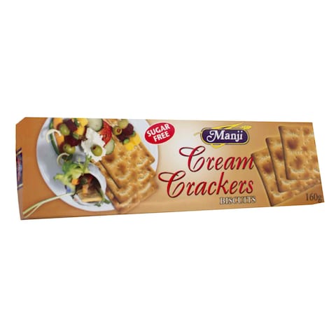 Manji Cream Crackers Biscuits 160g