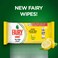 Fairy Kitchen Wipes with Alternative Power to Bleach for Dishes and Kitchen Surfaces Lemon 2x70 Wipes Special Offer