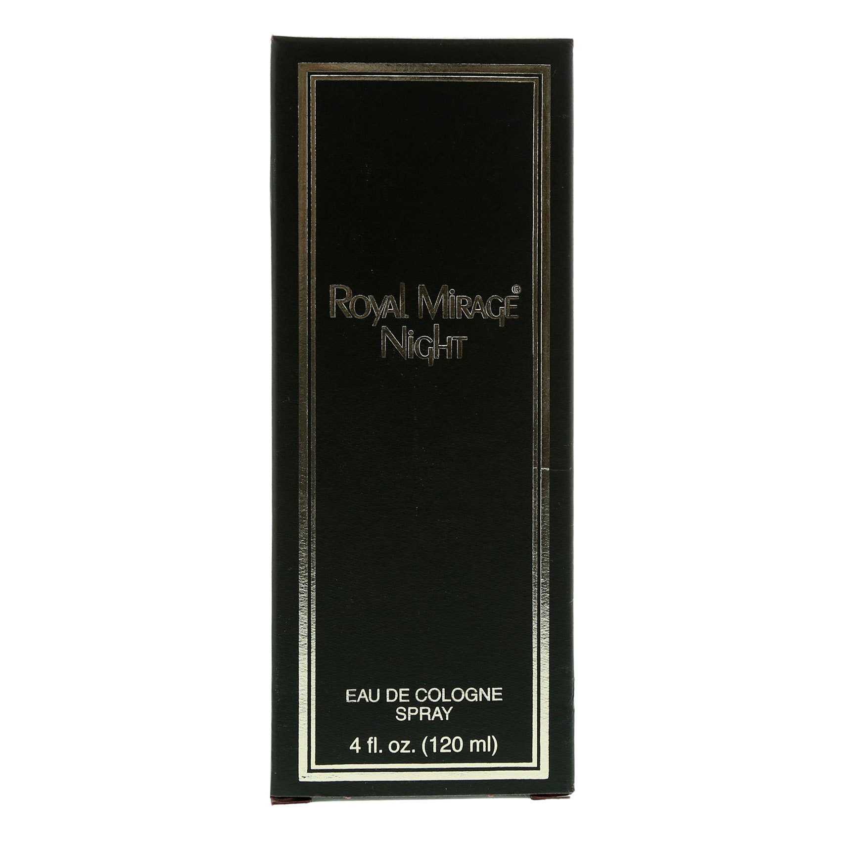 Royal Mirage Night Eau De Cologne Black 120ml