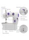 Generic 4-In-1 Portable Sewing Machine White