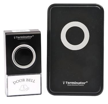 Terminator Brand Digital Wireless Door Bell with 38 Different Melodies - TDB 018 AC-B