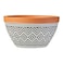 Waxwork Citronella Tribal Bowl Candle Multicolour 15cm