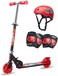 Ignite Flow Scooter 2 Wheels Combo Pack Red, Ign, Com, Flo, Red