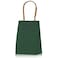 Dark Green Paper bags with handles 15 x 11 x 6 cm Small Kraft Gift bags for Birthday Party Favors, Weddings, Merchandise, Goodies, Baby Shower (24 Bags)
