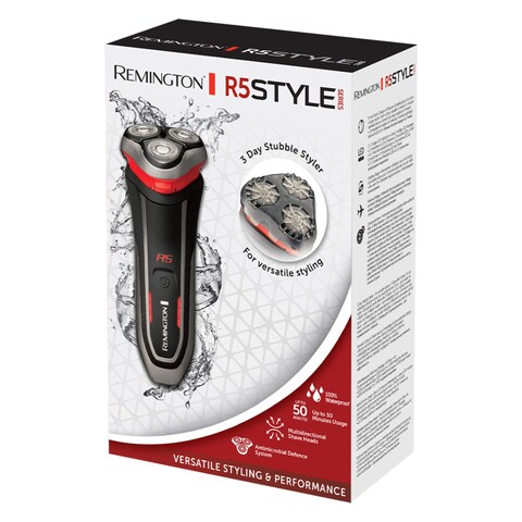 Remington R5000 Style Series R5 Rotary Shaver Black