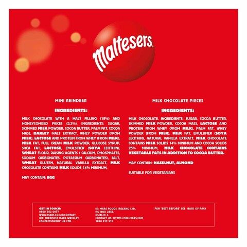 Mars Maltesers Advent Calendar Milk Chocolate 108G