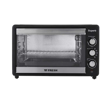 فرن كهرباء فريش بشواية - 48 لتر - أسود - FR-4803RCL