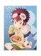 Metal Plate Of The Anime Digimon Poster Multicolour
