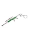 Generic - Pubg M14 Sniper Rifle Keychain Ring Silver/Green