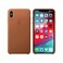 Apple Leather Case Cover For iPhone Xs Max Saddle Brown