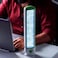 Geepas LED Emergency Lantern With Solar Panel, GE53032, Energy Efficient Design, 75 Pieces Hi-Power LEDs, And 5 Hours Working, Perfect For Indoor And Outdoor Use, Green And White - 2 Year Warranty