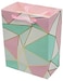 Beautiful Present Bag for any Occasion, Paper Gift Bag (23x18x10cm) Unique Design with Durable Ribbon Handles (Pink) (Pack of 1 Unit).
