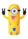 Generic Minions Toothbrush Holder Cum Toothpaste Dispenser Yellow/Black/White