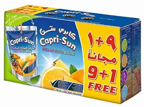 Buy Capri-Sun Mix Fruit Juice 200Mlx10 in Kuwait