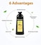 Mokeru Black Hair Dye Shampoo Natural Ginger Fast Cover Gray White In 15 Minutes