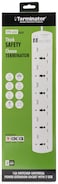 Terminator Brand Universal Power Extension Socket with 2 USB - 6 way 3M