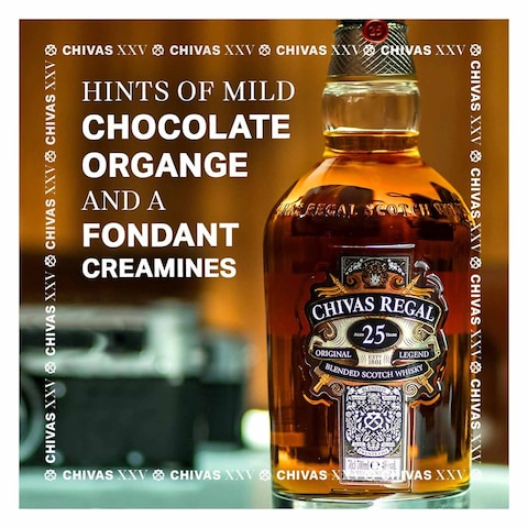 Chivas Regal 25 Year Old Blended Scotch Whisky 700Ml