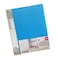 ديلي فيفيد حافظة كتب ذات 60 جيبًا - أزرق.