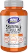 Now Sports Nutrition, Arginine &amp; Citrulline 500 Mg/ 250 Mg, Amino Acids, 120 Veg Capsules