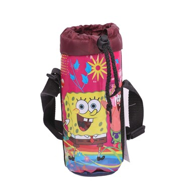 Pyramids Bottle Cool Bag with Shoulder Strap - 0.75 Liter - Maroon