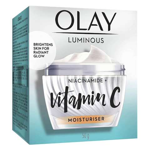 Olay Luminous Niacinamide + Vitamin C Brightening Face Moisturiser Cream 50g