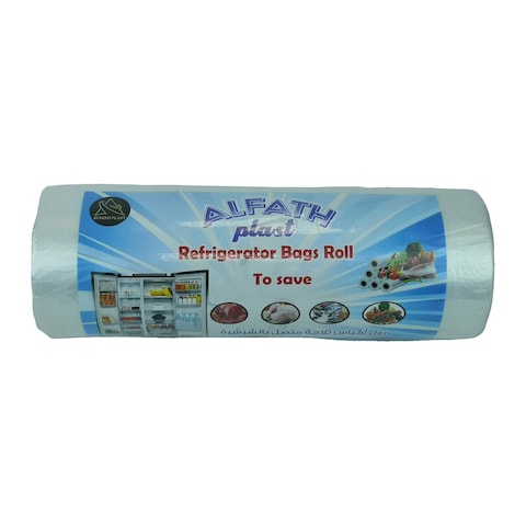 Alfath Fridge Bags Roll - 25 x 40 Cm - 1 kg