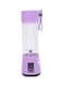 Generic Electric Blender And Portable Juicer Cup 500ml Ald-002 Purple/Clear
