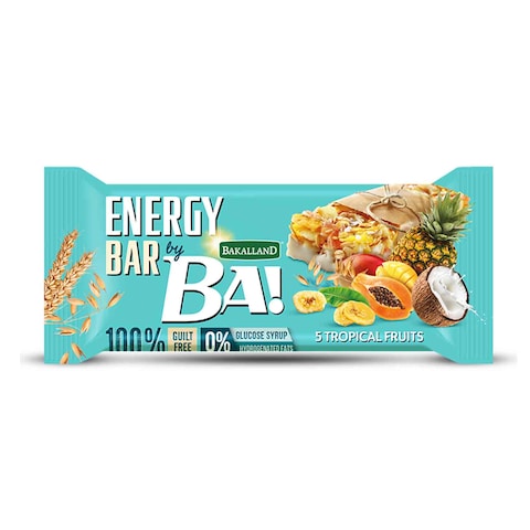 Bakalland BA 5 Tropical Fruits Energy Bar 40g