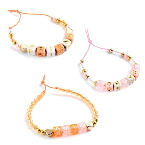 Djeco Gold Alphabet Beads