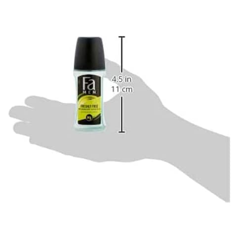 Fa Men Roll On Deodorant, Mint &amp; Bergamot - 50 ml