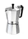 Generic 12-Cup Aluminium Espresso Maker H18577-4 Silver/Black