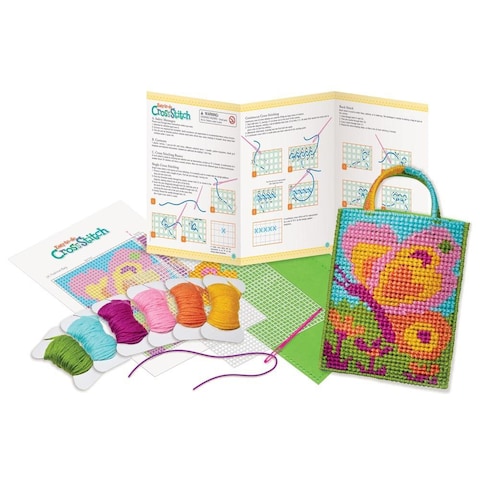 4M Cross Stitch Kit, Multicolor