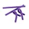 10 Pcs Hair Curlers Roll Stick Soft Sponge Hair Curling Roller,Purple